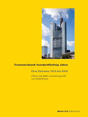 cover image of Commerzbank hundertfünfzig Jahre